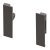 MXS Slim Fnt Bracket Set 84mm Plastic Antique