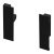 MXS Slim Fnt Bracket Set 84mm Plastic Black
