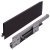MXS Slim Std Drawer Set 35kg 84/400mm Black