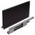 MXS Slim Std Drawer Set 35kg 199/400mm Black