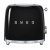 Smeg FAB TSF01BLUK Toaster 2 Slc Black