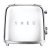 Smeg FAB TSF01SSUK Toaster 2 Slc Chrome