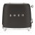 Smeg FAB TSF01BLMUK Toaster 2 Slc M.Black