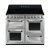 Smeg Vic TR4110IX2 Range Ckr Ind Stainless Steel/Stainless Steel