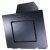 Cdy CDG6MBGG Chm.Hood Black Gls/Stainless Steel
