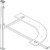Hafele PO Corner Frame RH Adj Steel