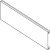 MXS Internal Drawer Panel 84/1100mm Aluminium Antique