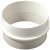 Manrose D150mm Pipe Conn PVC Wht