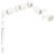 Manrose 125mm Airbrick Duct Set 3m Wht