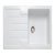 Rectangle Austell CAU10101WH 1.0B Sink Cer Wht