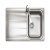 Rectangle Glendale GL9501 1.0B Sink Rev Stainless Steel