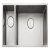 Rectangle Kube KUBE5018L 1.5B Sink LHHB Stainless Steel