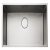 Rectangle Kube KUBE70 1.0B Sink UH Stainless Steel