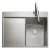 Rectangle Cosmo CSM9601L 1.0B Sink LHD Stainless Steel