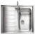 Rectangle Manhattan MN10101L 1.0B Sink LHD Stainless Steel