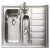 Rectangle Manhattan MN10102R 1.5B Sink RHD Stainless Steel