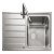 Rectangle Oakland OAK1051 1.0B Sink Rev Stainless Steel