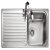 Rectangle Sedona SD9851 1.0B Sink Rev Stainless Steel