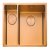 Rectangle Spectra SPE3416LCP 1.5B Sink LHHB Copper