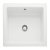 Rectangle Hartland CHA622WH/ 1.0B Sink Cer Wht