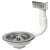 Rectangle WKIT15/ Waste Kit Sgl Polished Chrome
