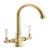 Hafele Keswick Dual Lvr C-Tap Bru Brs