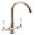 Hafele Keswick Dual Lvr C-Tap Bru Nickel
