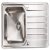 Hafele Abbey 860mm 1.0B Sink Rev Stainless Steel