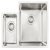 Murano 575x440mm 1.5B Sink LHHB 304 SSS