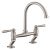 Rectangle AqCls TAQCLASSBRBF/BF Brg Tap Brushed Stainless Steel/Brushed Stainless Steel