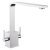 Rectangle Kube TKUBEDLCM/ D.Lvr L-Tap Stainless Steel Chrome