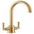 Rectangle Parma TPM1BB D.Lvr Tap Stainless Steel Bru