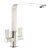 Abode AT2206 Quantic Dual Lvr L-Tap Nickel