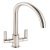 Abode AT2139 Globe Dual Lvr C-Tap Nickel
