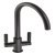 Abode AT2141 Globe Dual Lvr C-Tap Black