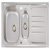 Abode AW5061 Mikro 1.5B Sink Rev Stainless Steel