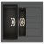 Abode AW3169 Xcite 1.5B Sink Rev Gr Black