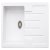 Abode AW1040 Acton 1.0B Sink Rev Cer Wht