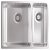 Abode AW5153 MX R25 1.5B Sink RHHB Brushed Stainless Steel