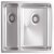 Abode AW5154 MX R25 1.5B Sink LHHB Brushed Stainless Steel
