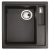 Abode AW3194 LivInc 1.25B Sink LHMB Black