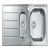 Grohe K200 965mm 1.5B Sink/Drain UH Stainless Steel