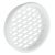 Vent Trim Rectangle D55mm Plastic White