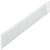 Ventilation Grille Rectangle 57x570mm Aluminium Wht 9010