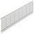 Ventilation Grille Phillips Slot 100x100mm Anodised Silver Fire Rated