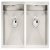 Abode AW5012-2 MX 2.0B Sink UH Stainless Steel