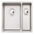 Abode AW5124 MX R15 1.5B Sink RHHB Stainless Steel