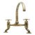 Bidbury&Co Sherborne Bridge Dual Tap Polished Brass