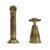 Bidbury&Co Chalford Ind PO Spray Polished Brass