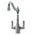 Bidbury&Co Bickton Dual Lvr Ctry Tap Chrome
